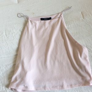 Forever 21 light pink spaghetti strap blouse